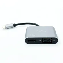 مبدل usb-C به HDMI / VGA وگیگ مدل V-TC02