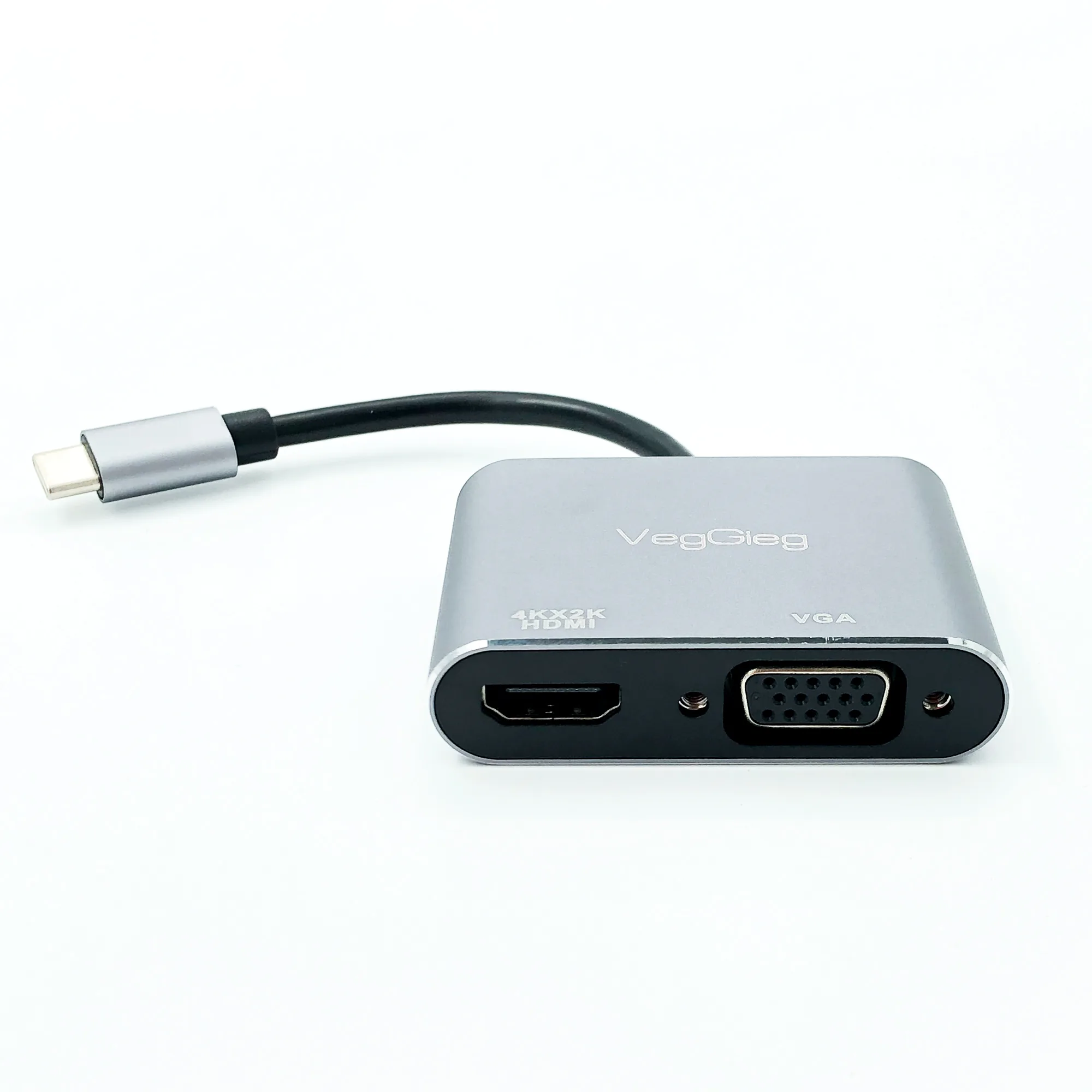 مبدل usb-C به HDMI / VGA وگیگ مدل V-TC02