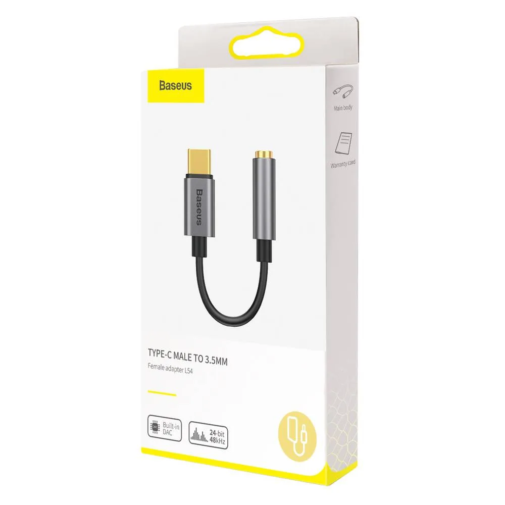 مبدل USB-C به AUX باسئوس مدل CATL54-0G