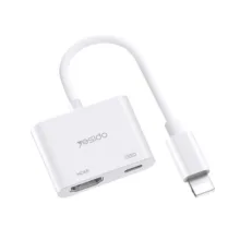 مبدل لایتنینگ به HDMI / لایتنینگ یسیدو مدل HM06