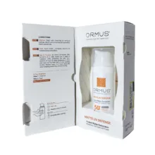 فلوئید ضد آفتاب مات دست، صورت، گردن اورموس +SPF 50 مدل  Matte UV Defense محافظ UVA ،UVB و PA++++  ‌مناسب برای پوست آکنه‌دار ، چرب حجم 50 میلی‌لیتر