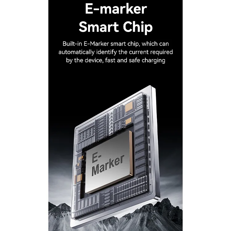 کابل تبدیل USB-C به USB-C یوسمز مدل SJ751-240W طول 1.2 متر