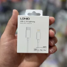 کابل تبدیل USB-C به لایتنینگ الدینیو مدل iphone-12Pro طول 1 متر