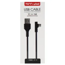 کابل تبدیل USB به microUSB تسکو مدل TC-A184 طول ۱ متر