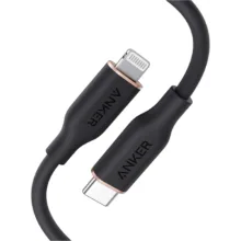 کابل تبدیل USB-C به لایتنینگ انکر مدل Powerline III Flow A8662 طول 0.9 متر