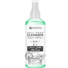 کلینزر کاشت ناخن مونیمار مدل mojito حجم 420 میلی لیتر
