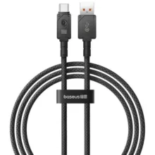 کابل USB به USB-C بیسوس مدل Unbreakable Series 100W طول 2 متر