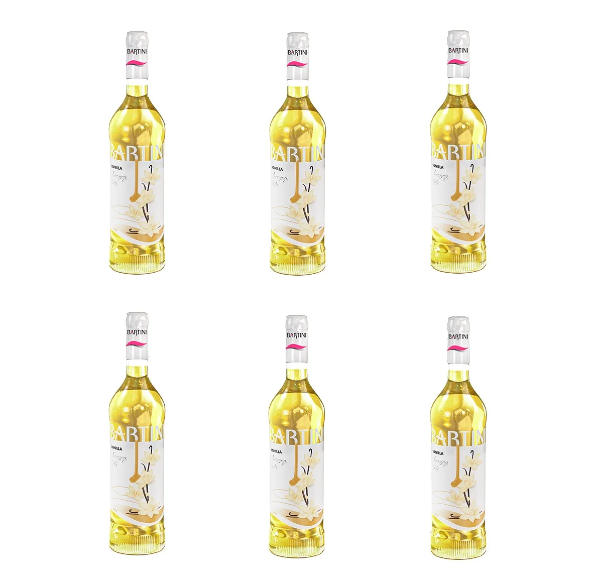سیروپ وانیل بارتینی - 900 گرم بسته 6 عددی