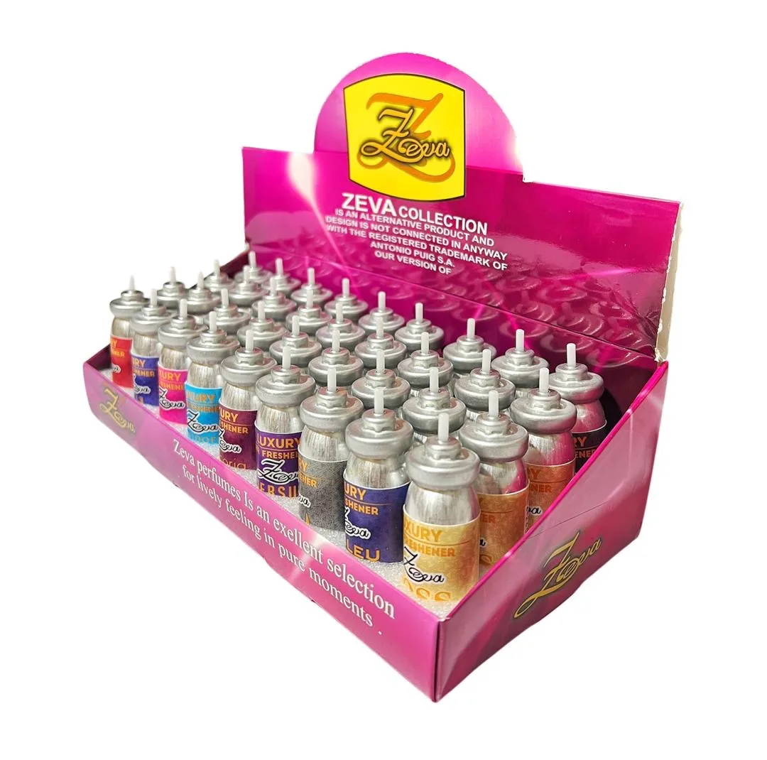 یدک اسپری خوشبوکننده زوا مدل MIX حجم 15 میلی لیتر بسته 36 عددی