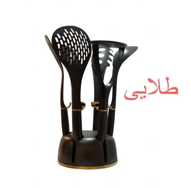 سرویس کفگیر و ملاقه 7 پارچه نوین فرم مدل کاریزما