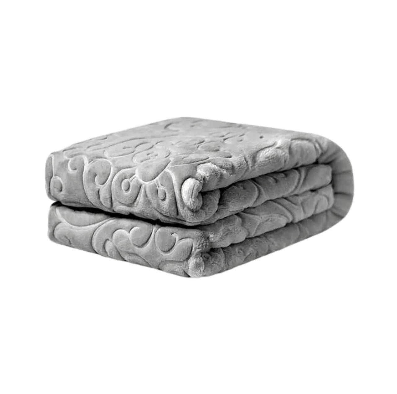 پتو یک نفره گلبافت مدل الوان گل برجسته کد 60078 سایز 220x160 سانتی‌متر