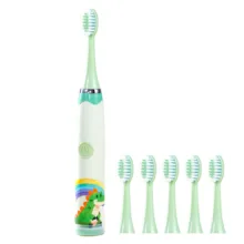 مسواک برقی مدل ultrasonic به همراه ۵ سری یدک