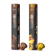 کپسول قهوه با طعم شکلات دونیسی و عسل دارچین دونیسی – 2 بسته 10 عددی
