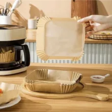 ظرف پخت مدل کاغذ سرخ کن طرح ایر فرایر مربع Mo200 مجموعه 200 عددی