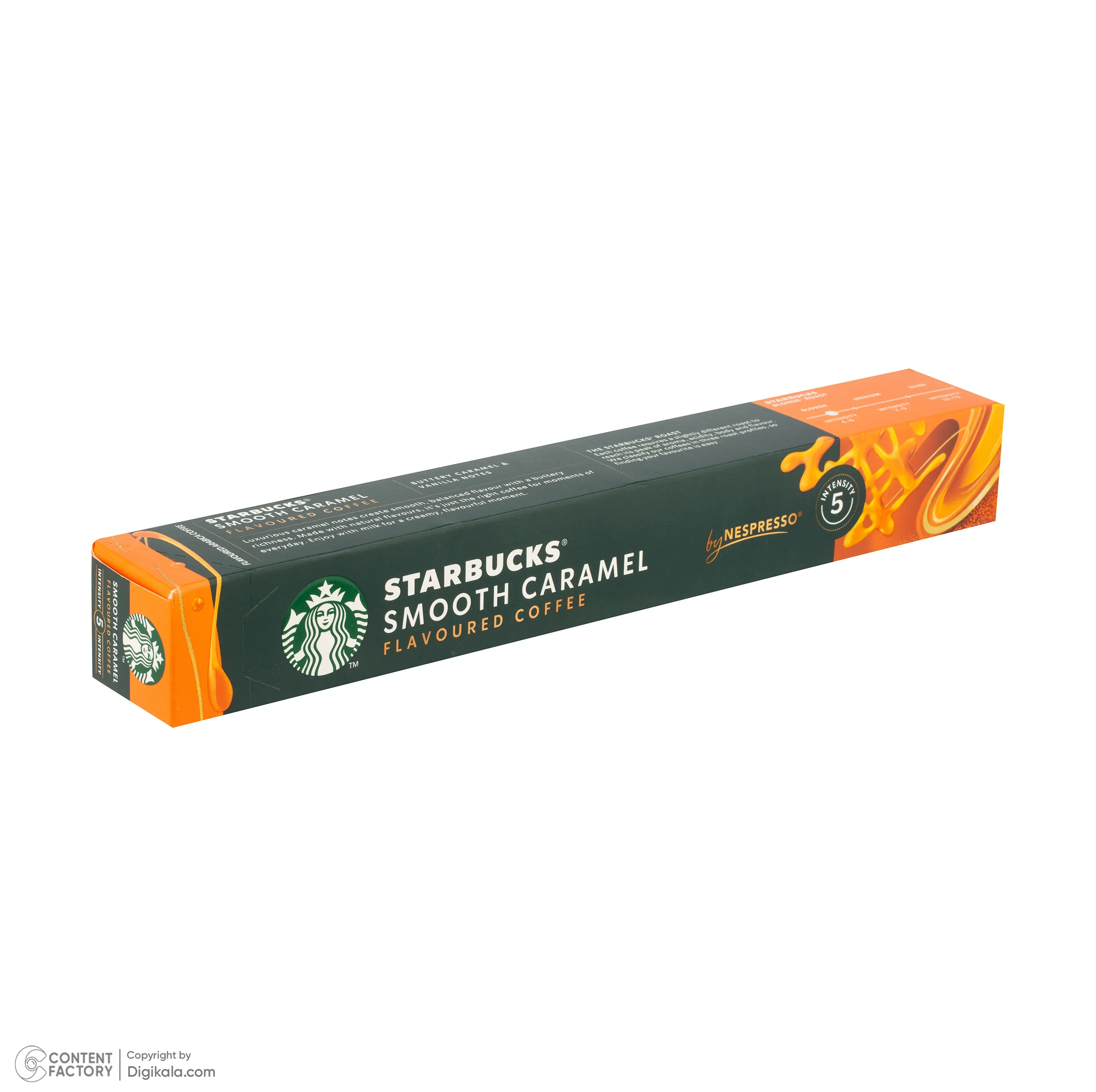 کپسول قهوه Smooth caramel استارباکس - 51 گرم بسته 10 عددی