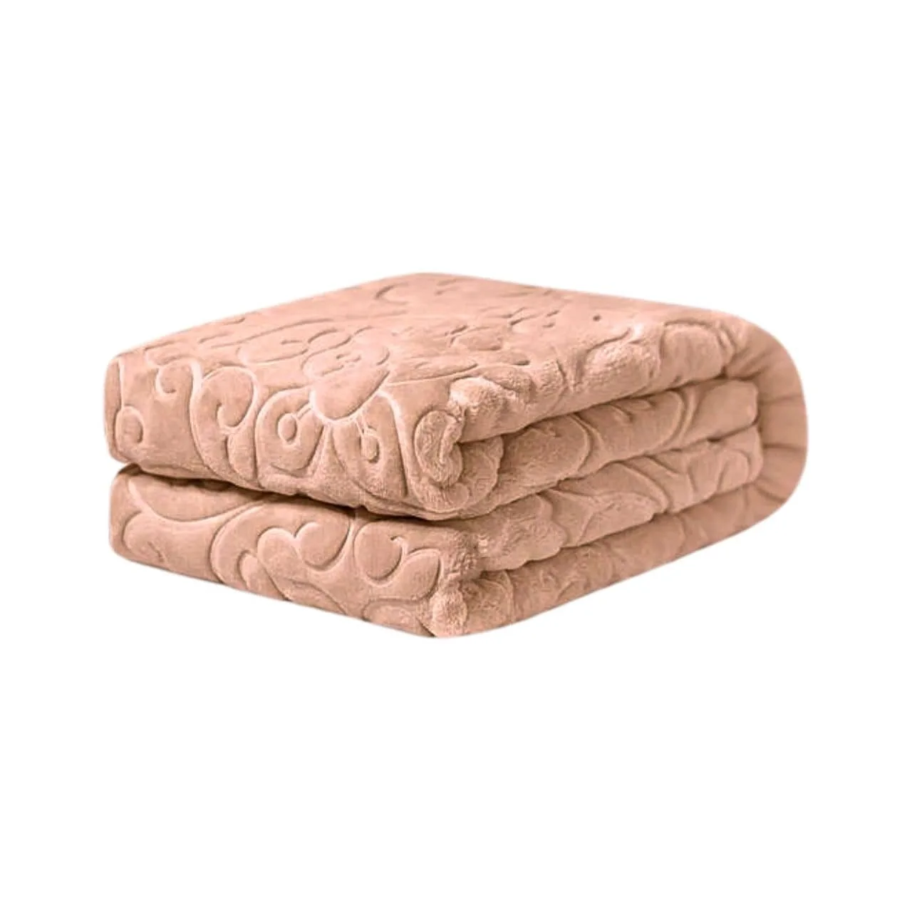 پتو یک نفره گلبافت مدل الوان گل برجسته کد 60078 سایز 220x160 سانتی‌متر