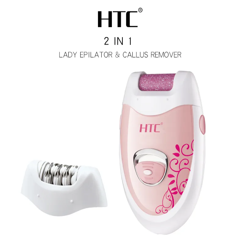 سنگ پا برقی و اپیلاتور اچ تی سی مدل HL-022