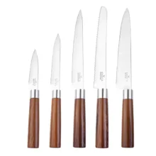 سرویس چاقو آشپزخانه 6 پارچه کاراجا مدل Foolproof