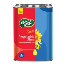 روغن گیاهی نیمه جامد غنچه – 4 کیلوگرم