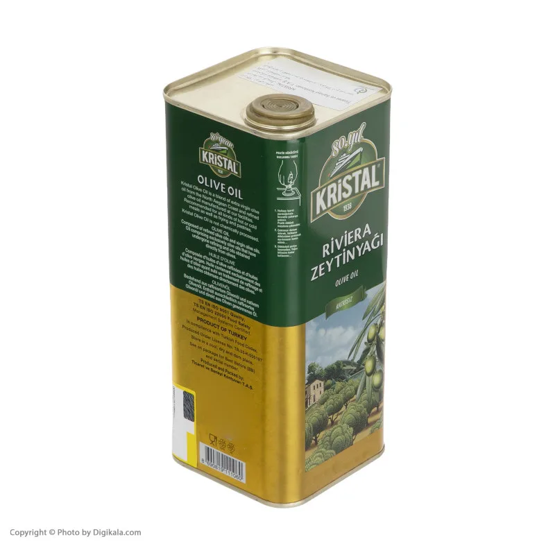 روغن زیتون بکر کریستال - 500 میلی لیتر