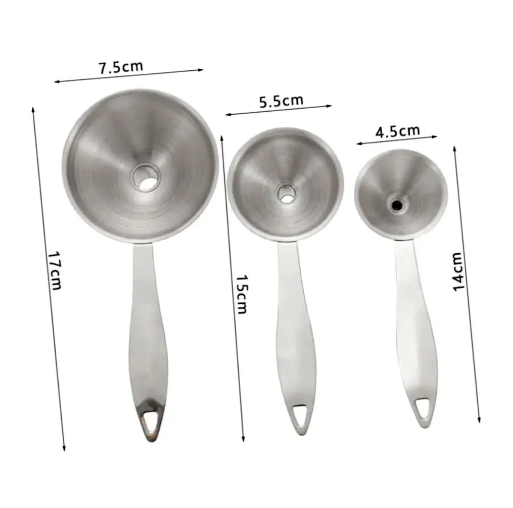 قیف مدل MYAZ KITCHEN TOOLS مجموعه 3 عددی