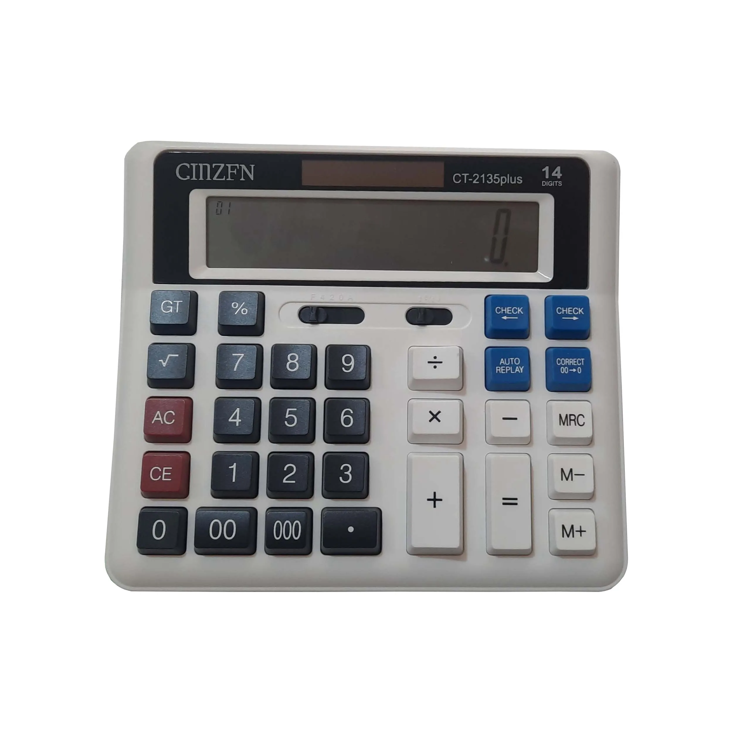 ماشین حساب رومیزی ژینفن مدل CT-2135PLUS کد 2135