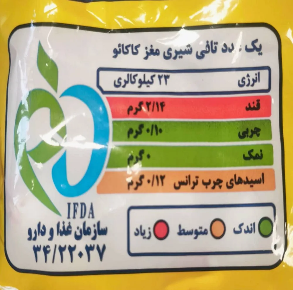 تافی زنجبیل سندی کندی - 1 کیلوگرم