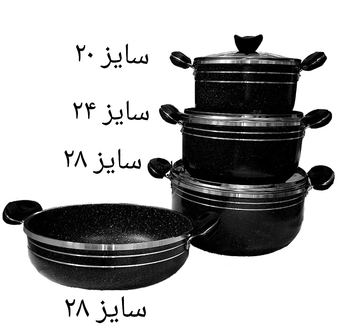 سرویس قابلمه 7 پارچه سهند مدل 2021