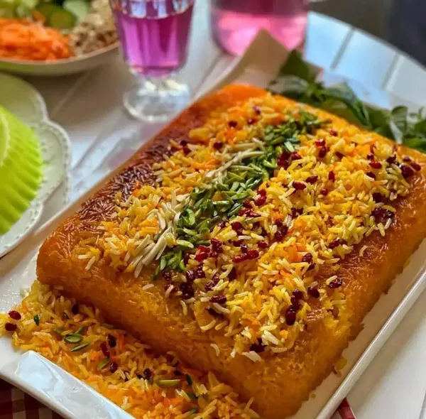 ظرف فر به گز مدل مستطیل گرانیتی کد 4030
