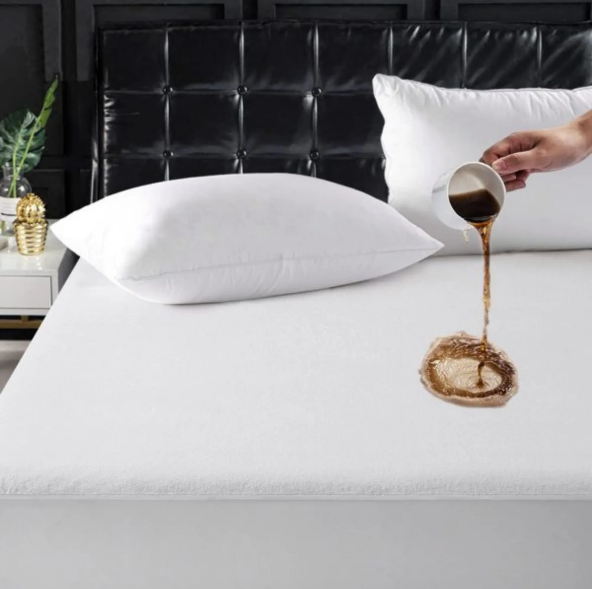 محافظ تشک ضد آب نیکیا مدل niki76 دو نفره سایز 160×200 سانتی متر