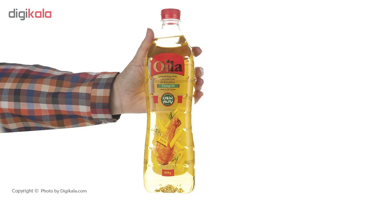 روغن سرخ کردنی اویلا - 810 گرم