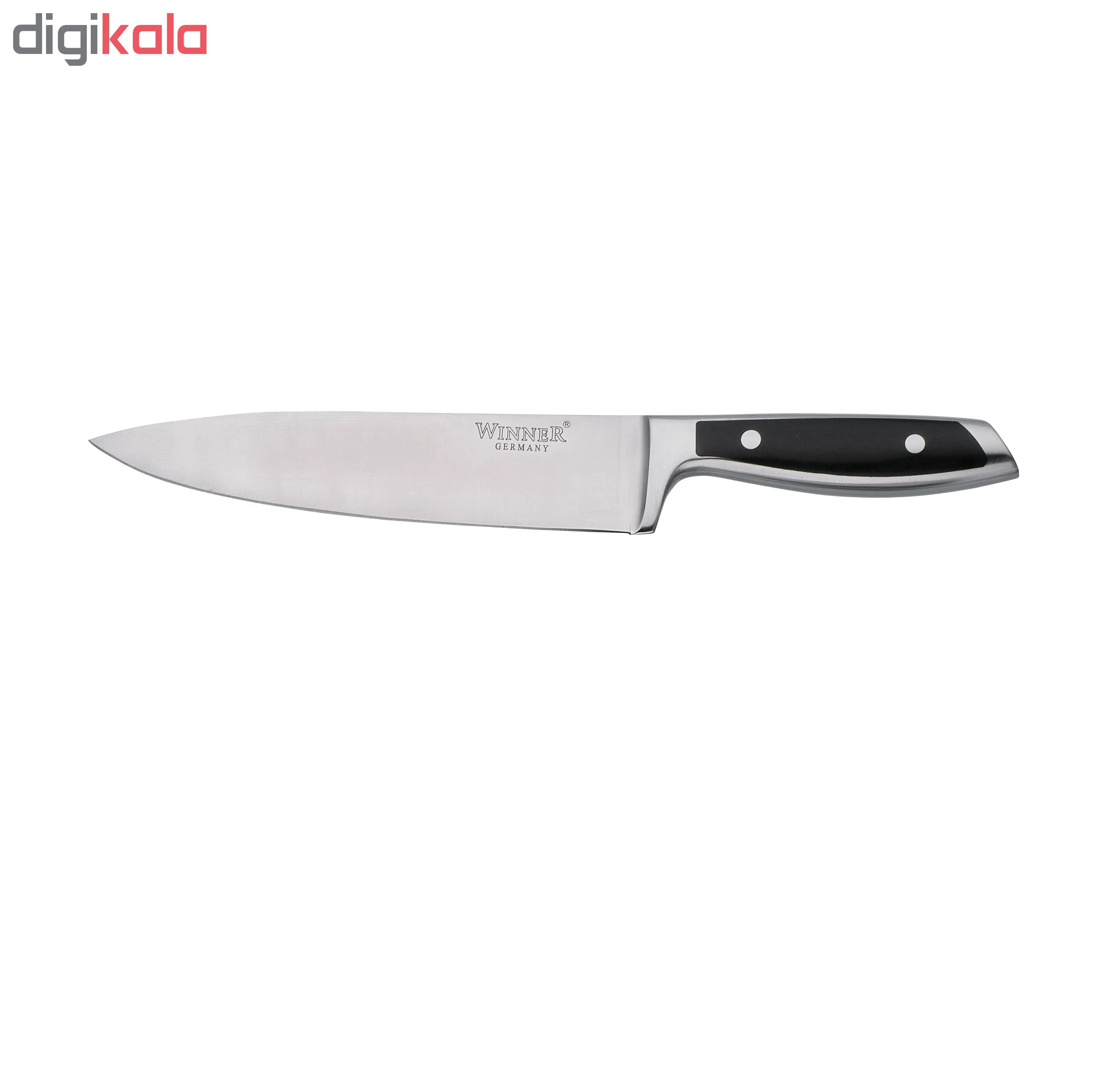سرویس چاقو آشپزخانه 10 پارچه وینر کد W7335P به همراه چاقو تیزکن