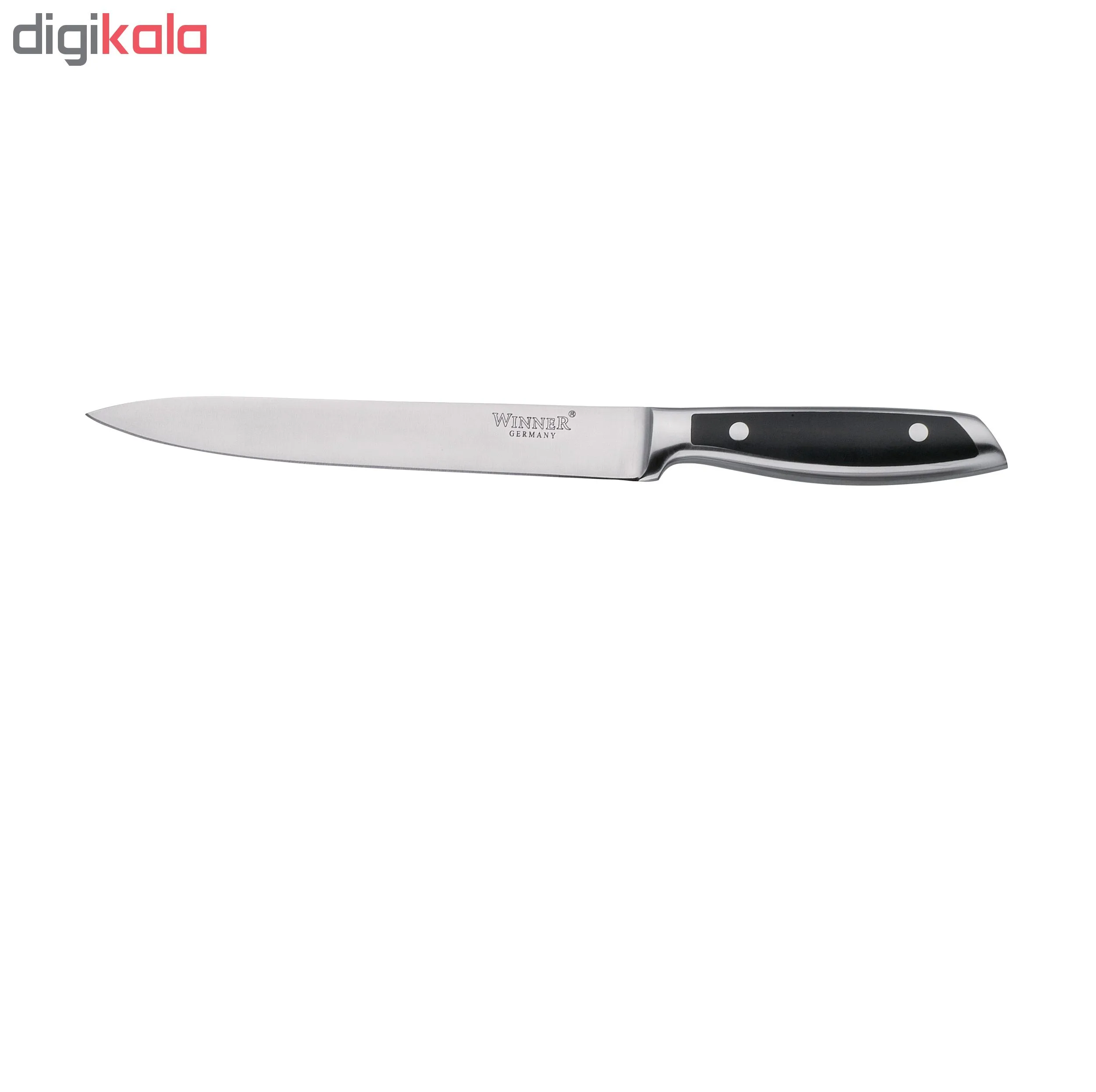 سرویس چاقو آشپزخانه 10 پارچه وینر کد W7335P به همراه چاقو تیزکن