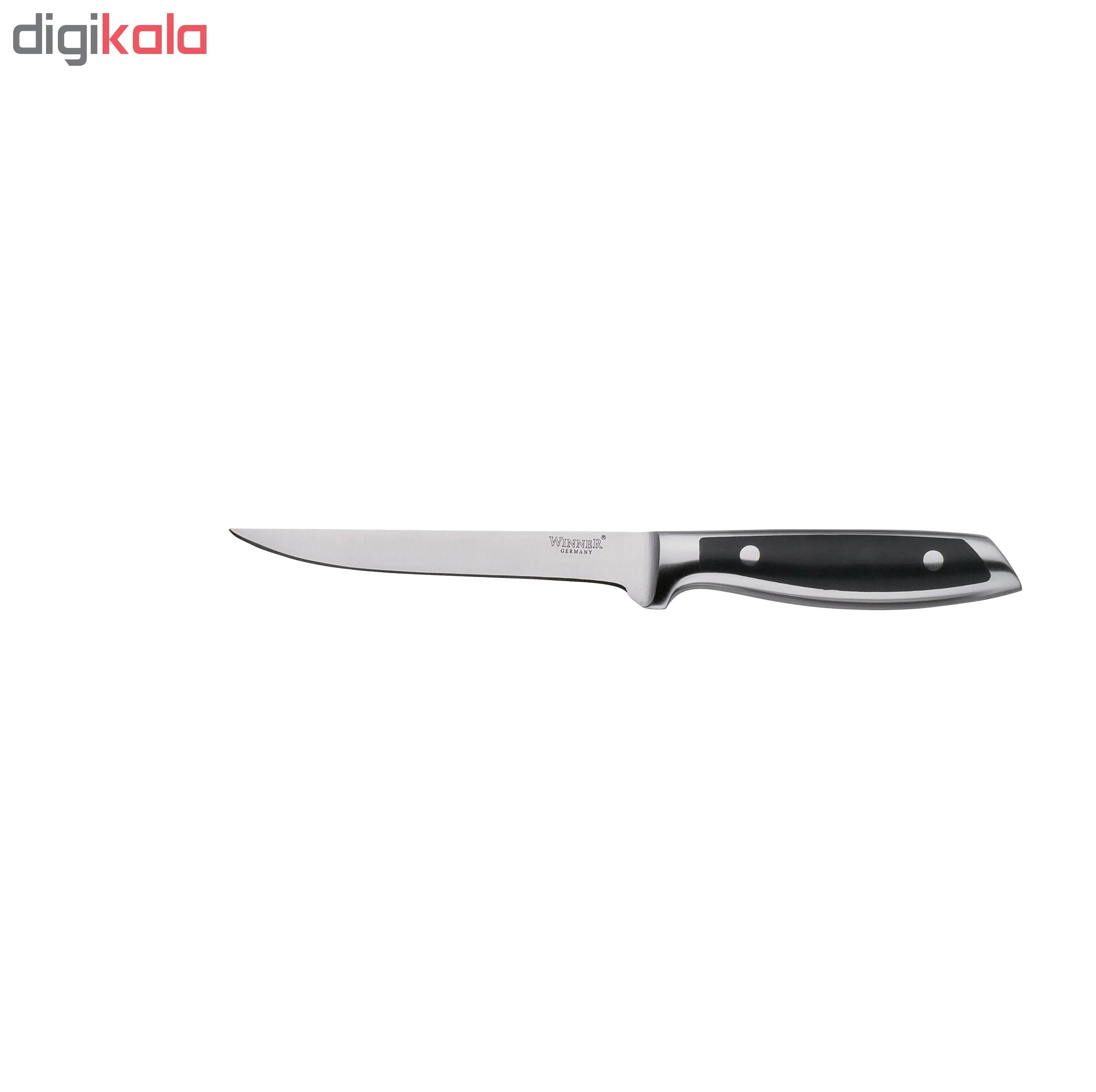 سرویس چاقو آشپزخانه 10 پارچه وینر کد W7335P به همراه چاقو تیزکن