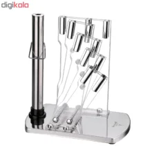 سرویس چاقو آشپزخانه 10 پارچه وینر کد W7335PU به همراه چاقو تیزکن