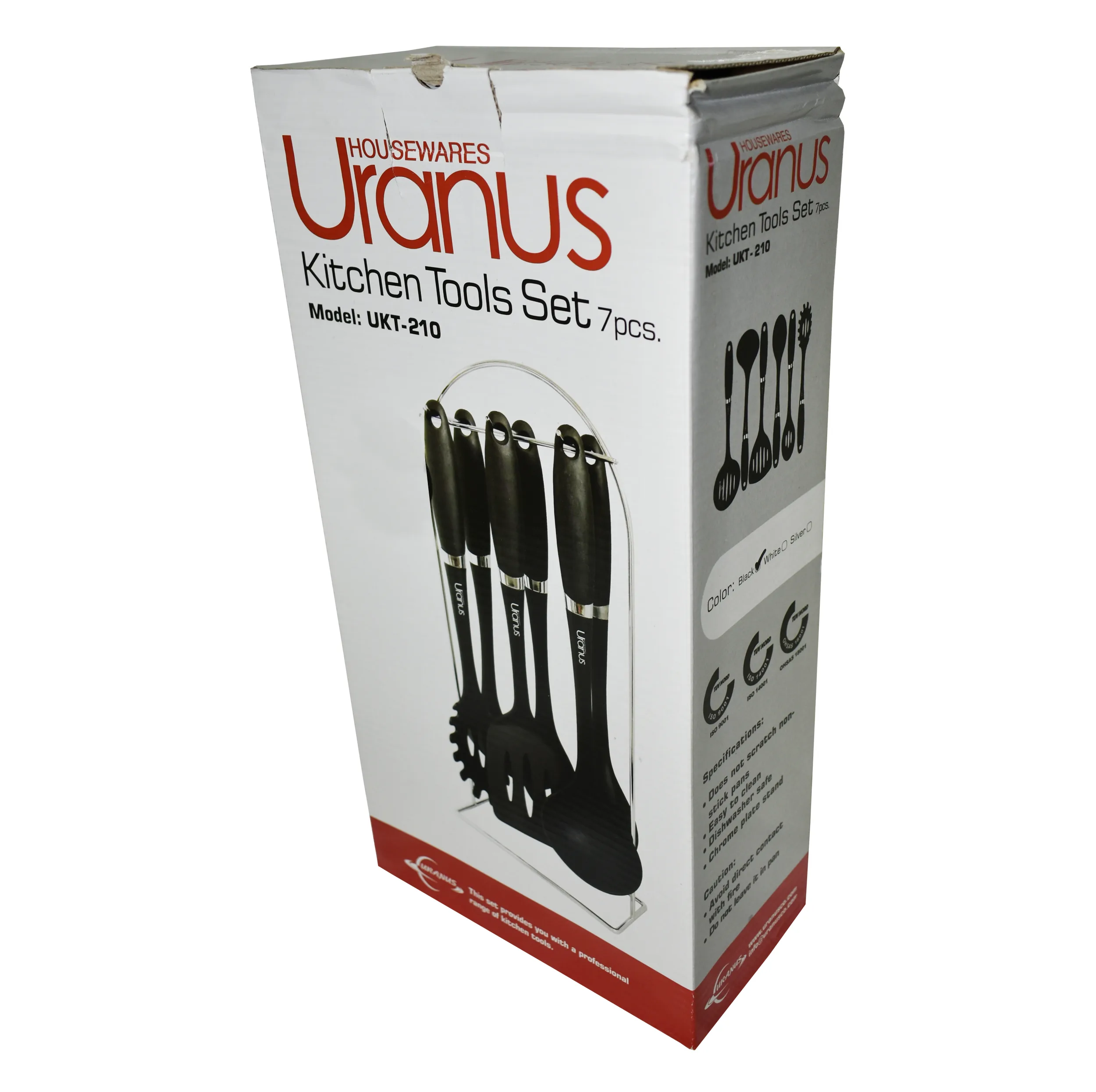 ست کفگیر و ملاقه 7 پارچه اورانوس مدل ukt-210