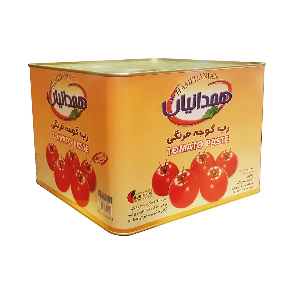 کنسرو رب گوجه فرنگی همدانیان - 9000 گرم