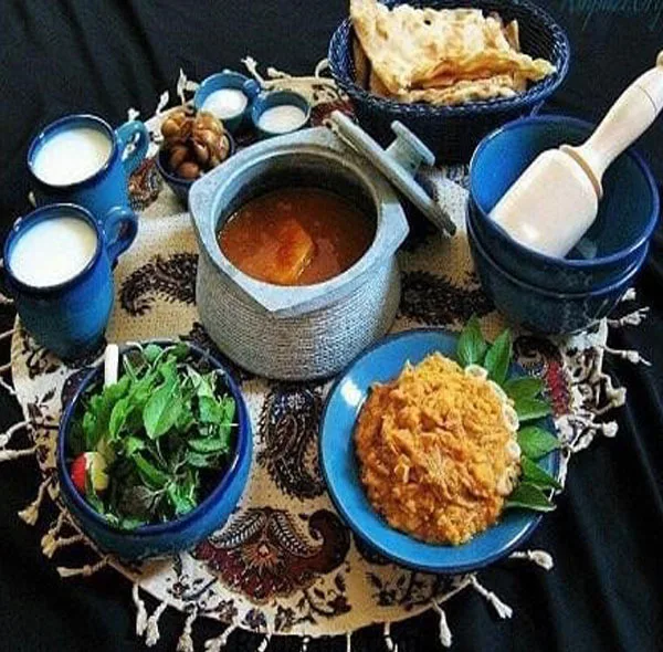 ظرف دیزی مدل طبیعت کد 888