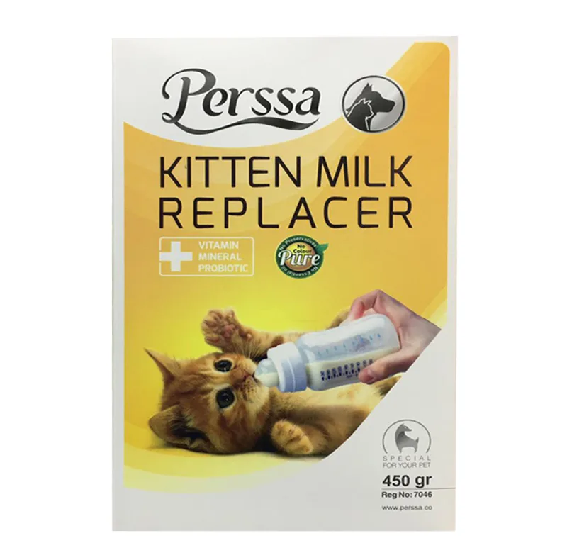 شیر خشک گربه پرسا مدل Kitten Milk وزن 450 گرم