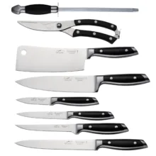 سرویس چاقو آشپزخانه 10 پارچه وینر کد W7335B به همراه چاقو تیزکن