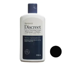 کرم رنگ مو ریستوریا مدل Discreet حجم 250 میلی لیتر رنگ مشکی