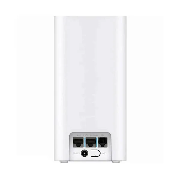 مودم روتر 5G خانگی و اداری عمانتل مدل H155-383 با پشتیبانی همزمان 128 کاربر، اتصال بیسیم و با سیم، آنتن داخلی و رابط شیار سیم کارت و RJ-45 WAN/LAN