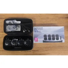 میکروفون یقه ای مدل KS12 PRO با درگاه اتصال تایپ سی مجموعه 4 عددی