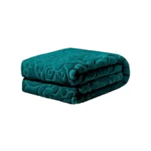 پتو یک نفره گلبافت مدل الوان گل برجسته کد 60078 سایز 220×160 سانتی‌متر