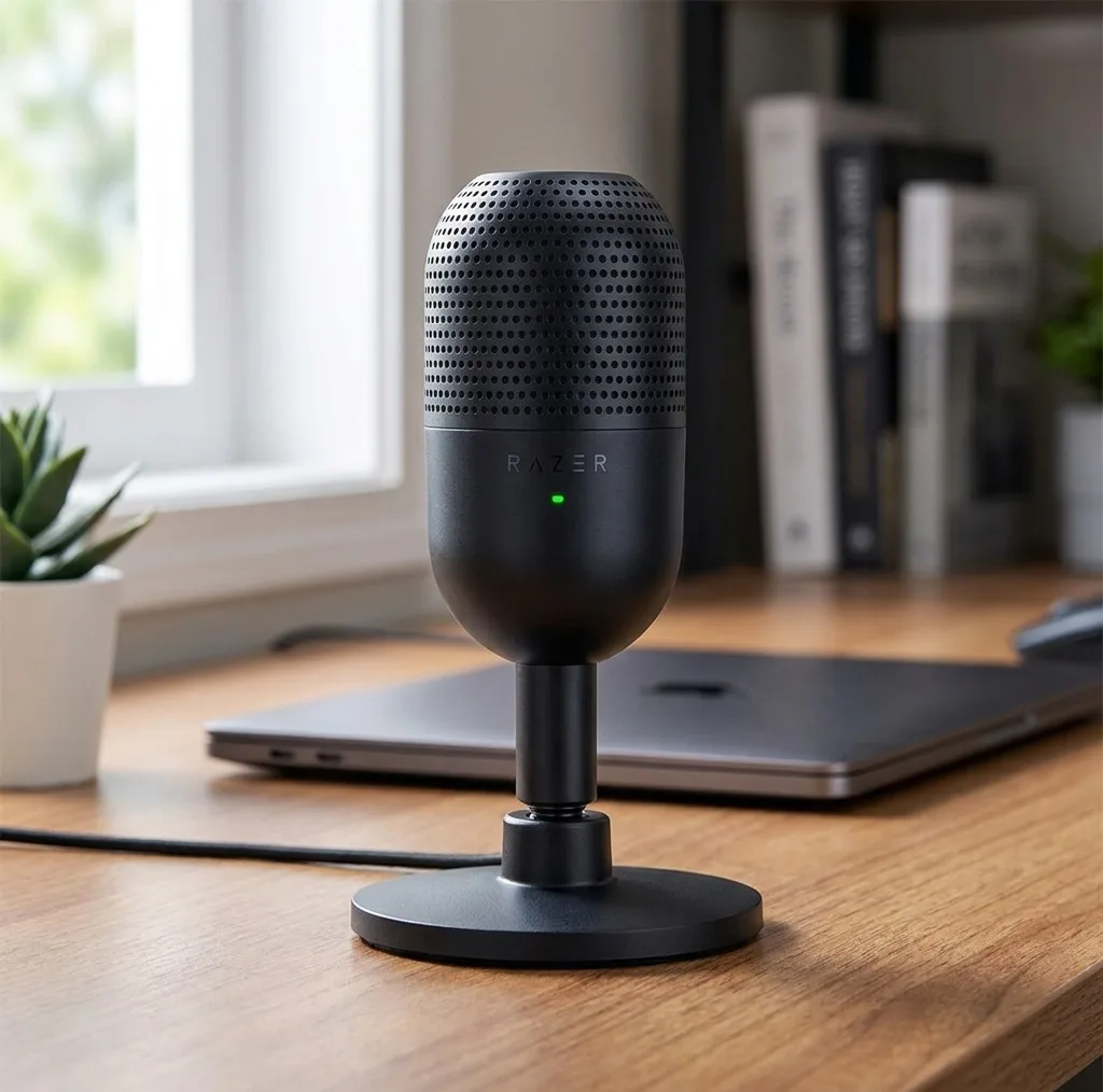 میکروفن رومیزی ریزر مدل Seiren V3 Mini