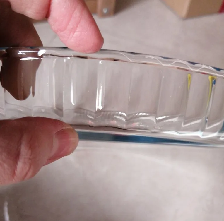 ظرف پیتزا پیرکس سری Borosilicate کد 812
