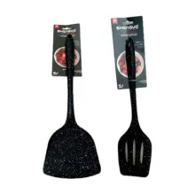 سرویس کفگیر 2 پارچه شنگیا مدل سیلیکونی کهکشانیکد new001