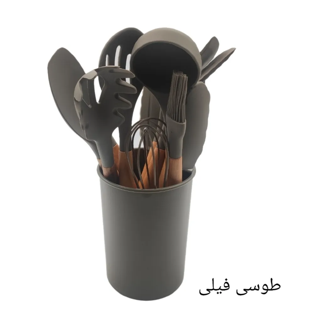 سرویس کفگیر و ملاقه 12 پارچه مدل کیچن ست