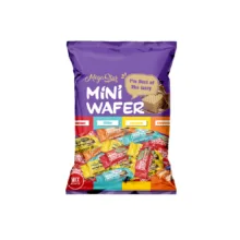 مینی ویفر با روکش شکلاتی مگا استار – 500 گرم