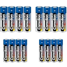 باتری قلمی و نیم قلمی کملیون مدل Super Heavy Duty بسته 16 عددی
